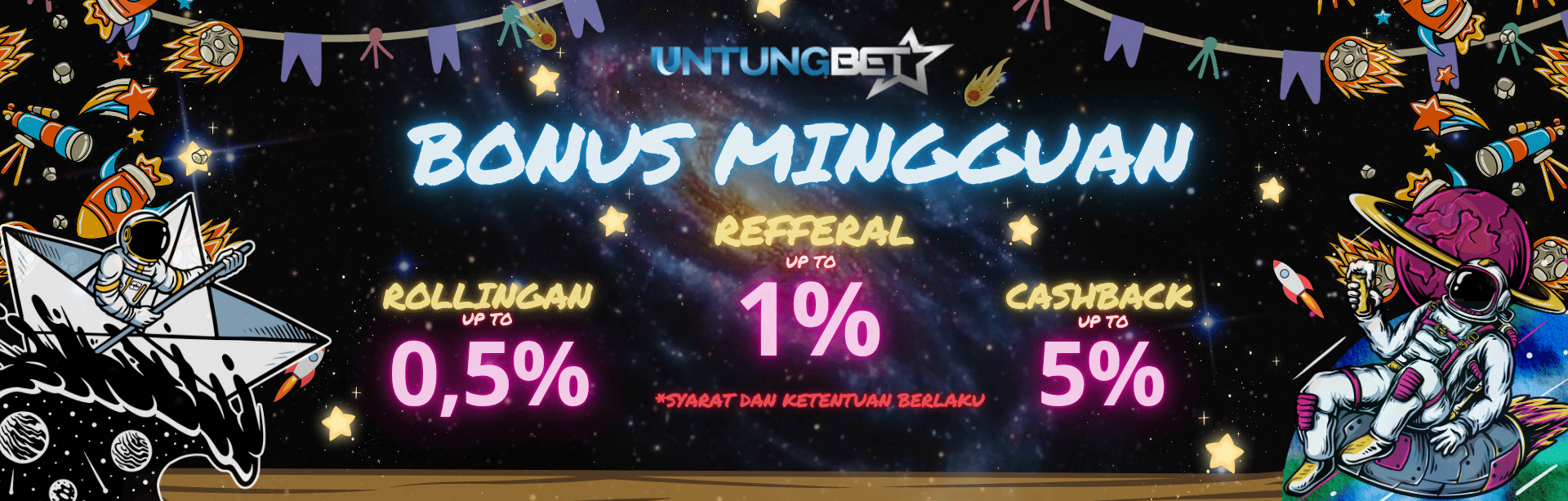 Bonus Mingguan Untungbet